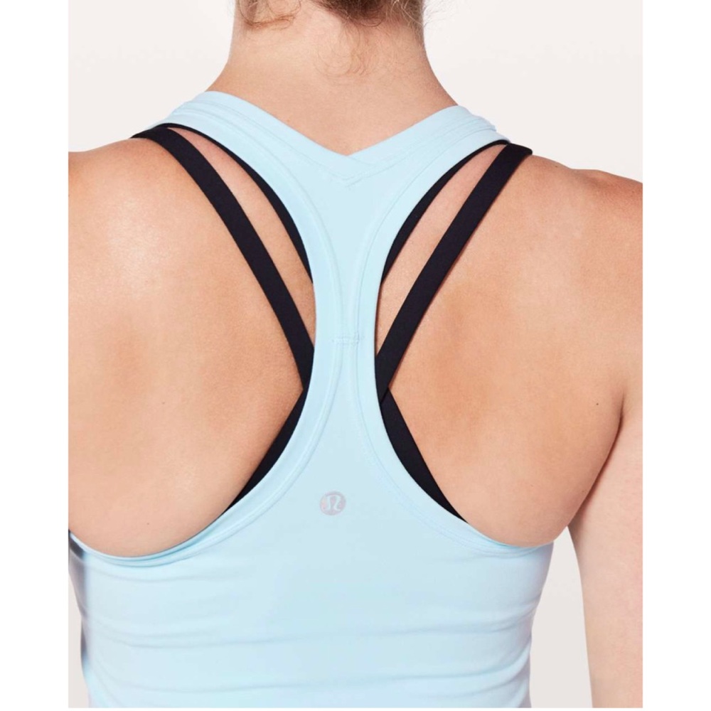 Lululemon Cool Racerback II Nulu Blue Glow - Picture 4 of 9